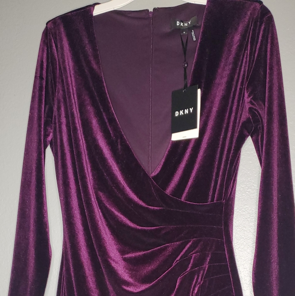 DKNY Velvet dress